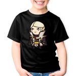 Fashion, accesorii si bijuterii - Copii - Imbracaminte copii - Tricouri copii - Tricou copii Dota 2 Invoker Trainer Chibi Fan Art, negru, XS Copii - Infinity.ro