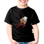Fashion, accesorii si bijuterii - Copii - Imbracaminte copii - Tricouri copii - Tricou copii Dota 2 Juggernaut Hero Samurai Katana Dota2, negru, XS Copii - Infinity.ro