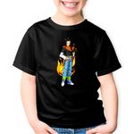 Fashion, accesorii si bijuterii - Copii - Imbracaminte copii - Tricouri copii - Tricou copii Dragon Ball Android Cartoon, negru, XS Copii - Infinity.ro
