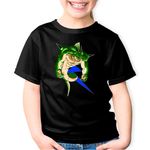 Fashion, accesorii si bijuterii - Copii - Imbracaminte copii - Tricouri copii - Tricou copii Dragon Ball Porunga Minecraft Creeper, negru, XS Copii - Infinity.ro