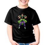 Fashion, accesorii si bijuterii - Copii - Imbracaminte copii - Tricouri copii - Tricou copii Dragon Ball Super Broly Brawl Stars, negru, XS Copii - Infinity.ro