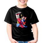 Fashion, accesorii si bijuterii - Copii - Imbracaminte copii - Tricouri copii - Tricou copii Dragon Ball Z Chi Chi Goku Anime Manga, negru, XS Copii - Infinity.ro