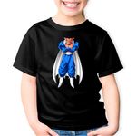Fashion, accesorii si bijuterii - Copii - Imbracaminte copii - Tricouri copii - Tricou copii Dragon Ball Z Dabura Majin Anime, negru, XS Copii - Infinity.ro