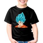 Fashion, accesorii si bijuterii - Copii - Imbracaminte copii - Tricouri copii - Tricou copii Dragon Ball Z Goku Craciun Anime Christmas, negru, XS Copii - Infinity.ro