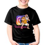 Fashion, accesorii si bijuterii - Copii - Imbracaminte copii - Tricouri copii - Tricou copii Dragon Ball Z Instagram Sensei Bunic Antrenor Insta, negru, XS Copii - Infinity.ro
