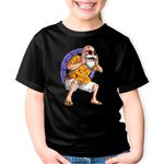 Fashion, accesorii si bijuterii - Copii - Imbracaminte copii - Tricouri copii - Tricou copii Dragon Ball Z Master Roshi Dascal Sensei Antrenor, negru, XS Copii - Infinity.ro