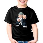 Fashion, accesorii si bijuterii - Copii - Imbracaminte copii - Tricouri copii - Tricou copii Dragon Ball Z Sensei Antrenor Maestru Anime, negru, XS Copii - Infinity.ro