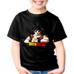Fashion, accesorii si bijuterii - Copii - Imbracaminte copii - Tricouri copii - Tricou copii Dragon Ball Z Son Goku Dragobete Gift Anime, negru, XS Copii - Infinity.ro