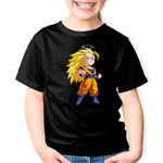 Fashion, accesorii si bijuterii - Copii - Imbracaminte copii - Tricouri copii - Tricou copii Dragon Ball Z Vegeta Tiktok Jedi Manga, negru, S Copii - Infinity.ro