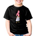 Fashion, accesorii si bijuterii - Copii - Imbracaminte copii - Tricouri copii - Tricou copii Dragonball Majin Buu Sportiv Anime, negru, S Copii - Infinity.ro