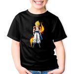 Fashion, accesorii si bijuterii - Copii - Imbracaminte copii - Tricouri copii - Tricou copii Dragonball Z Son Goku Dragobete Anime, negru, XS Copii - Infinity.ro
