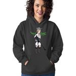 Fashion, accesorii si bijuterii - Femei - Imbracaminte femei - Hanorace femei - Hanorac Femei World Trigger Sniper Night Vision, negru,  marime S - Infinity.ro