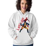 Fashion, accesorii si bijuterii - Femei - Imbracaminte femei - Hanorace femei - Hanorac Femei Wolverine X-Men Spiderman Funny Hug Marvel DC Comics, alb,  marime S - Infinity.ro