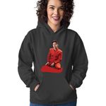 Fashion, accesorii si bijuterii - Femei - Imbracaminte femei - Hanorace femei - Hanorac Femei Harry Styles English Singer Songwriter Actor Musical, negru,  marime S - Infinity.ro
