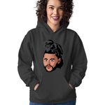 Fashion, accesorii si bijuterii - Femei - Imbracaminte femei - Hanorace femei - Hanorac Femei The Weeknd Pixels Minecraft Game Abel Makkonen, negru,  marime S - Infinity.ro