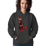 Fashion, accesorii si bijuterii - Femei - Imbracaminte femei - Hanorace femei - Hanorac Femei Persona Niijima Makoto Dancer Anime Tokyo Game, negru,  marime S - Infinity.ro