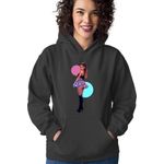 Fashion, accesorii si bijuterii - Femei - Imbracaminte femei - Hanorace femei - Hanorac Femei Ariana Grande Popular Singer Grammy Award Kind, negru,  marime S - Infinity.ro