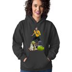 Fashion, accesorii si bijuterii - Femei - Imbracaminte femei - Hanorace femei - Hanorac Femei Star Trek Star Wars Yoda Genius Master Darth Vader Spit Coffee, negru,  marime S - Infinity.ro