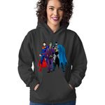 Fashion, accesorii si bijuterii - Femei - Imbracaminte femei - Hanorace femei - Hanorac Femei Joker Batman Superman Marvel DC Comics America, negru,  marime S - Infinity.ro