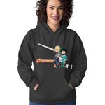 Fashion, accesorii si bijuterii - Femei - Imbracaminte femei - Hanorace femei - Hanorac Femei Claymore Clare My Hero Academia Deku Anime Kage, negru,  marime S - Infinity.ro