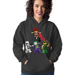 Fashion, accesorii si bijuterii - Femei - Imbracaminte femei - Hanorace femei - Hanorac Femei Joker Star Wars Powerpuff Girls Legends of Zelda Lego Roblox, negru,  marime S - Infinity.ro