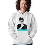 Fashion, accesorii si bijuterii - Femei - Imbracaminte femei - Hanorace femei - Hanorac Femei Charlie Puth Lovers Hearts Sky Cool Singer, alb,  marime S - Infinity.ro