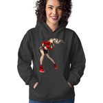 Fashion, accesorii si bijuterii - Femei - Imbracaminte femei - Hanorace femei - Hanorac Femei Persona Ann Panther Takamaki Action Japan, negru,  marime S - Infinity.ro