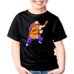 Fashion, accesorii si bijuterii - Copii - Imbracaminte copii - Tricouri copii - Tricou copii Master Roshi Sensei Kung Fu Antrenor Profesor, negru, L Copii - Infinity.ro