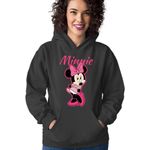 Fashion, accesorii si bijuterii - Femei - Imbracaminte femei - Hanorace femei - Hanorac Femei Mickey Mouse Minnie Lady Beautiful Cartoon Children, negru,  marime S - Infinity.ro