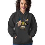 Fashion, accesorii si bijuterii - Femei - Imbracaminte femei - Hanorace femei - Hanorac Femei Shrek Wonder Woman Catwoman Super Hero Medieval Era, negru,  marime S - Infinity.ro
