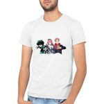 Fashion, accesorii si bijuterii - Barbati - Imbracaminte - Tricouri si bluze barbati - Tricou barbati Trinity Seven Jujutsu Kaisen Itadori My Hero Academia, alb, marime L - Infinity.ro