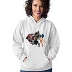 Fashion, accesorii si bijuterii - Femei - Imbracaminte femei - Hanorace femei - Hanorac Femei Hulk Wonder Women Thor Norse Mythology, alb,  marime S - Infinity.ro