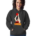 Fashion, accesorii si bijuterii - Femei - Imbracaminte femei - Hanorace femei - Hanorac Femei Slam Dunk Anime Meme Jump Ball Energy, negru,  marime S - Infinity.ro
