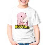 Fashion, accesorii si bijuterii - Copii - Imbracaminte copii - Tricouri copii - Tricou copii My Hero Academia Anime Girl Manga, alb, L Copii - Infinity.ro