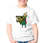 Fashion, accesorii si bijuterii - Copii - Imbracaminte copii - Tricouri copii - Tricou copii One Piece Roronoa Zoro GTA Anime Zorro, alb, XS Copii - Infinity.ro
