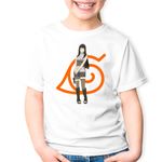 Fashion, accesorii si bijuterii - Copii - Imbracaminte copii - Tricouri copii - Tricou copii Naruto Hinata Anime Girl Manga, alb, XS Copii - Infinity.ro