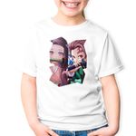Fashion, accesorii si bijuterii - Copii - Imbracaminte copii - Tricouri copii - Tricou copii Tanjiro Demon Sister Nezuko Kamado GTA, alb, XL Copii - Infinity.ro