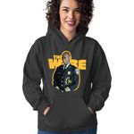 Fashion, accesorii si bijuterii - Femei - Imbracaminte femei - Hanorace femei - Hanorac Femei The Wire Lt. Cedric Daniels Lance Reddick Army Drama, negru,  marime S - Infinity.ro