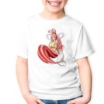 Fashion, accesorii si bijuterii - Copii - Imbracaminte copii - Tricouri copii - Tricou copii One Piece Printesa Sirena Shirahoshi Neptune, alb, XL Copii - Infinity.ro