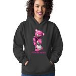 Fashion, accesorii si bijuterii - Femei - Imbracaminte femei - Hanorace femei - Hanorac Femei Fortnite Bunny Furry Fluffy Easter Event, negru,  marime S - Infinity.ro