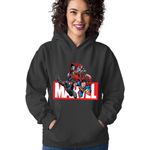 Fashion, accesorii si bijuterii - Femei - Imbracaminte femei - Hanorace femei - Hanorac Femei Black Panter Superpowers Action Battle Superman, negru,  marime S - Infinity.ro