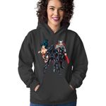 Fashion, accesorii si bijuterii - Femei - Imbracaminte femei - Hanorace femei - Hanorac Femei Black Panter Thor Wonder Woman Ally, negru,  marime S - Infinity.ro