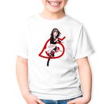 Fashion, accesorii si bijuterii - Copii - Imbracaminte copii - Tricouri copii - Tricou copii Naruto Rin Nohara Anime Haine Manga, alb, XS Copii - Infinity.ro
