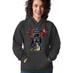 Fashion, accesorii si bijuterii - Femei - Imbracaminte femei - Hanorace femei - Hanorac Femei Clash of Clans Mine Batman Joker Woman Troll, negru,  marime S - Infinity.ro