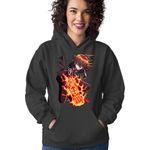 Fashion, accesorii si bijuterii - Femei - Imbracaminte femei - Hanorace femei - Hanorac Femei Twin Star Exorcists Enmadou Dungeon Youkai, negru,  marime S - Infinity.ro