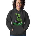 Fashion, accesorii si bijuterii - Femei - Imbracaminte femei - Hanorace femei - Hanorac Femei Hulk Marvel Comics Stan Lee The Incredible, negru,  marime S - Infinity.ro
