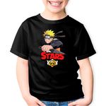 Fashion, accesorii si bijuterii - Copii - Imbracaminte copii - Tricouri copii - Tricou copii Naruto Brawl Stars Master Game Play, negru, XS Copii - Infinity.ro