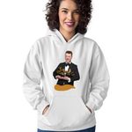 Fashion, accesorii si bijuterii - Femei - Imbracaminte femei - Hanorace femei - Hanorac Femei Sam Smith Grammy Awards Music Songs Happy Funny, alb,  marime S - Infinity.ro
