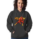 Fashion, accesorii si bijuterii - Femei - Imbracaminte femei - Hanorace femei - Hanorac Femei Flash Logo X-MEN Marvel DC Comics Animation America, negru,  marime S - Infinity.ro
