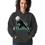 Fashion, accesorii si bijuterii - Femei - Imbracaminte femei - Hanorace femei - Hanorac Femei World Trigger Kuga Best Player Fantasy Weeb, negru,  marime S - Infinity.ro